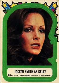 1977 Topps Charlie's Angels - Stickers #20 Jaclyn Smith As Kelly Front