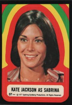 1977 Topps Charlie's Angels - Stickers #37 Kate Jackson As Sabrina Front