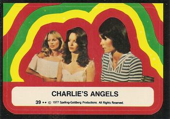 1977 Topps Charlie's Angels - Stickers #39 Charlie's Angels Front