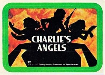 1977 Topps Charlie's Angels - Stickers #12 Charlie's Angels Front