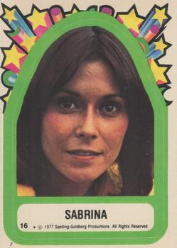 1977 Topps Charlie's Angels - Stickers #16 Sabrina Front