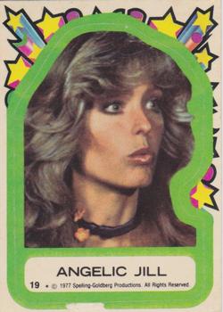 1977 Topps Charlie's Angels - Stickers #19 Angelic Jill Front