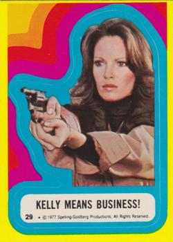 1977 Topps Charlie's Angels - Stickers #29 Kelly Means Business! Front