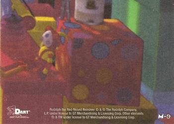 2001 Dart Rudolph the Red-Nosed Reindeer Test Issue - Movie Reelss #M-9 (puzzle lower right) Back