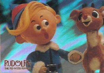 2001 Dart Rudolph the Red-Nosed Reindeer Test Issue - Holofoil Original Cartoons #C1 In what year was Rudolph… Front