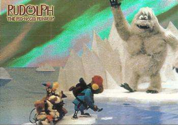 2001 Dart Rudolph the Red-Nosed Reindeer Test Issue - Holofoil Original Cartoons #C5 What was the Abominable Snowman's… Front