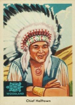 1959 Fleer Plains Indians (R730-2) #40 Chief Halftown Front