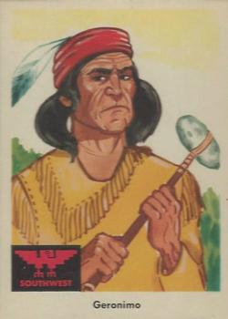 1959 Fleer Plains Indians (R730-2) #50 Geronimo Front