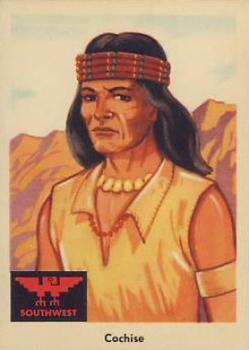 1959 Fleer Plains Indians (R730-2) #59 Cochise Front