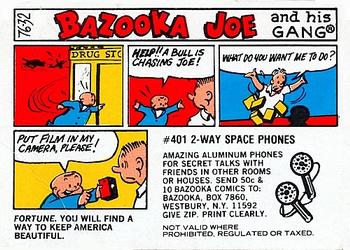 1976 Topps Bazooka Joe and His Gang #76-32 Fortune. You will find a way to keep America beautiful. Front