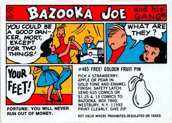 1976 Topps Bazooka Joe and His Gang #76-50 Fortune. You will never run out of money. Front