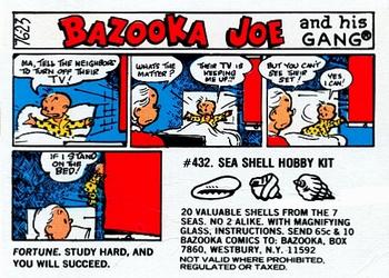 1976 Topps Bazooka Joe and His Gang #76-23 Fortune. Study hard, and you will succeed. Front
