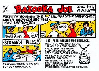 1976 Topps Bazooka Joe and His Gang #76-63 Fortune. There is no end to your good luck. Front