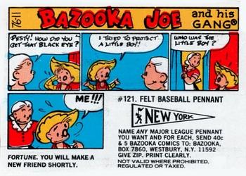1976 Topps Bazooka Joe and His Gang #76-11 Fortune. You will make a new friend shortly. Front