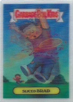 2008 Topps Garbage Pail Kids All-New Series 7 - Loco Motion #1 Sliced Brad Front