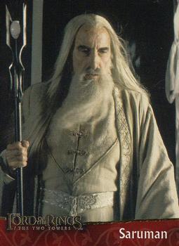 2002 Topps Lord of the Rings: The Two Towers #3 Saruman Front
