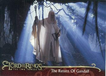 2002 Topps Lord of the Rings: The Two Towers #27 The Return Of Gandalf Front