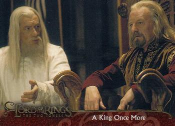 2002 Topps Lord of the Rings: The Two Towers #43 A King Once More Front