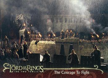 2002 Topps Lord of the Rings: The Two Towers #61 The Courage To Fight Front