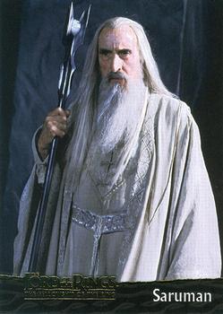 2001 Topps Lord of the Rings: The Fellowship of the Ring #16 Saruman Front