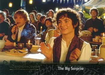 2001 Topps Lord of the Rings: The Fellowship of the Ring #26 The Big Surprise Front