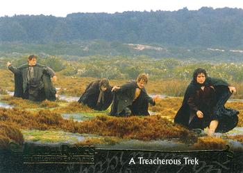 2001 Topps Lord of the Rings: The Fellowship of the Ring #42 A Treacherous Trek Front
