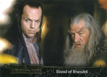 2001 Topps Lord of the Rings: The Fellowship of the Ring #56 Elrond of Rivendell Front