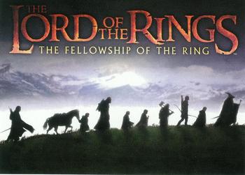 2001 Topps Lord of the Rings: The Fellowship of the Ring #90 Checklist Front