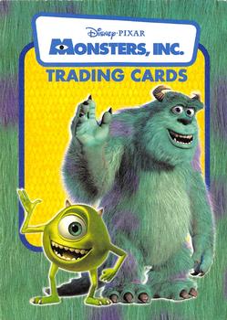 2001 Topps Monsters, Inc. #1 Checklist Front