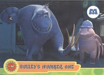 2001 Topps Monsters, Inc. #9 Sulley's Number One Front