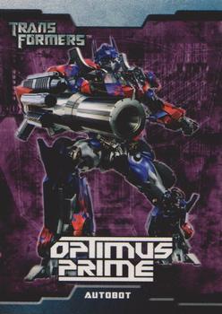 2007 Topps Transformers Movie #2 Optimus Prime - In His Prime Front