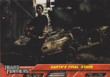 2007 Topps Transformers Movie #60 Earth's Final Stand Front