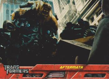 2007 Topps Transformers Movie #62 Aftermath Front