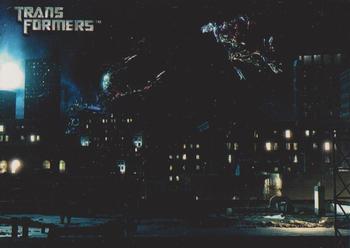 2007 Topps Transformers Movie #81 Above the Stricken City Front