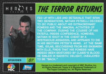 2008 Topps Heroes Volume 2 #87 The Terror Returns Back
