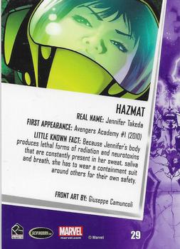 2013 Rittenhouse Women of Marvel Series 2 #29 Hazmat Back