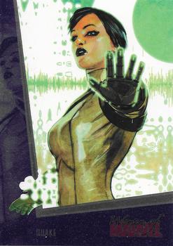 2013 Rittenhouse Women of Marvel Series 2 #59 Quake Front