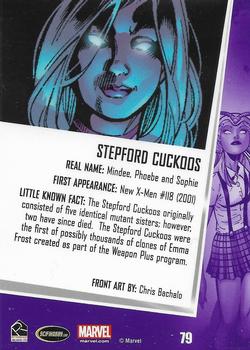 2013 Rittenhouse Women of Marvel Series 2 #79 Stepford Cuckoos Back