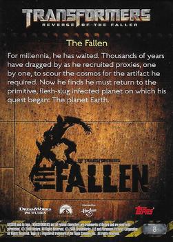 2009 Topps Transformers: Revenge of the Fallen #8 The Fallen Back