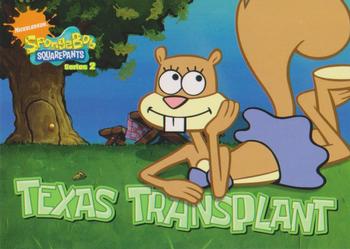 2009 Topps SpongeBob SquarePants Series 2 #4 Sandy: Texas Transplant Front