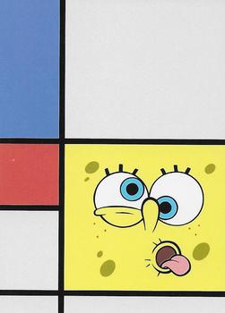 2009 Topps SpongeBob SquarePants Series 2 #13 Composition in Red, Blue and Sponge Front