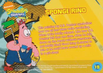 2009 Topps SpongeBob SquarePants Series 2 #19 Sponge Rind Back