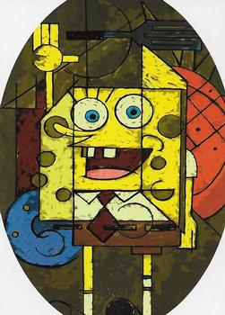 2009 Topps SpongeBob SquarePants Series 2 #20 Sponge with Spatula Front