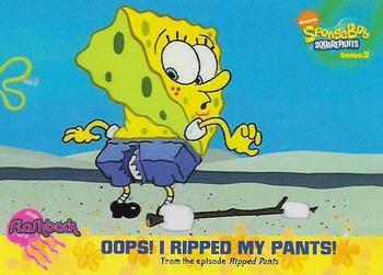 2009 Topps SpongeBob SquarePants Series 2 #26 Oops, I Ripped My Pants Front