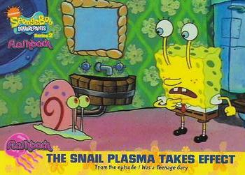 2009 Topps SpongeBob SquarePants Series 2 #28 The Snail Plasma Takes Effect Front