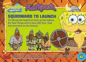 2009 Topps SpongeBob SquarePants Series 2 #47 Squidward To Launch Back