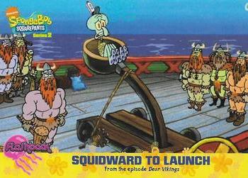 2009 Topps SpongeBob SquarePants Series 2 #47 Squidward To Launch Front