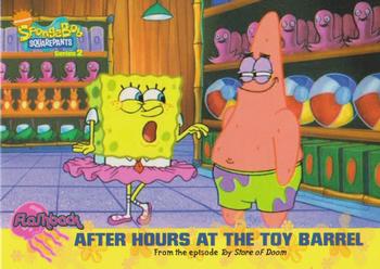 2009 Topps SpongeBob SquarePants Series 2 #50 After Hours at the Toy Barrel Front