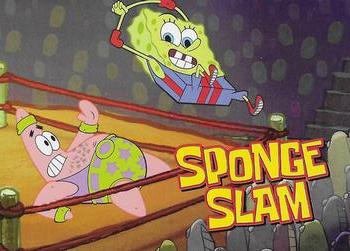 2009 Topps SpongeBob SquarePants Series 2 #60 SpongeSlam Front