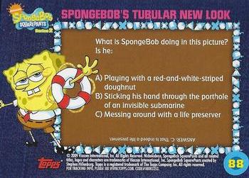 2009 Topps SpongeBob SquarePants Series 2 #88 SpongeBob's Tubular New Look Back